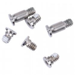 Kit Viti Silver Coperchio Inferiore Per MacBook Pro A1989 2018-2019